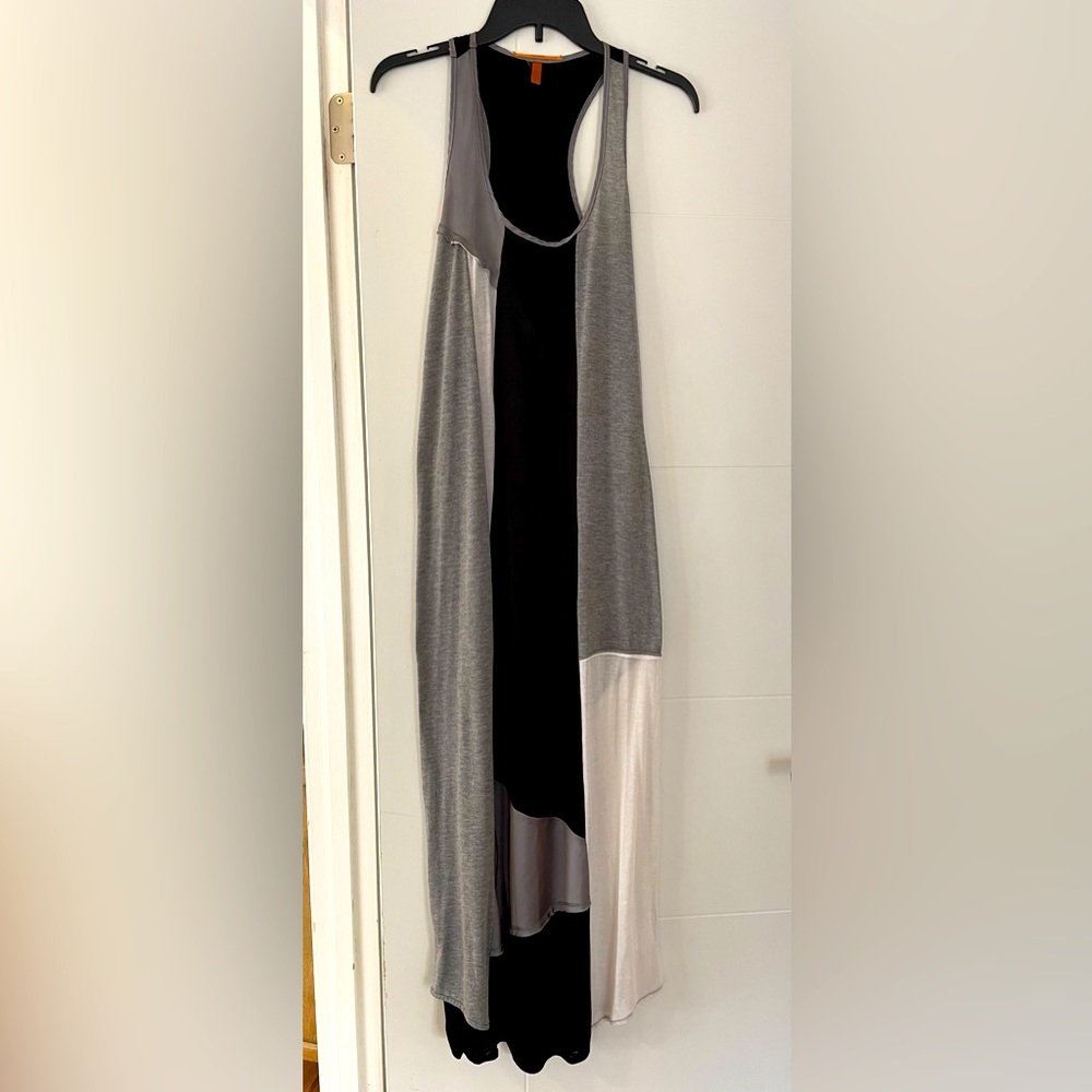 ANAMA colorblock maxi dress